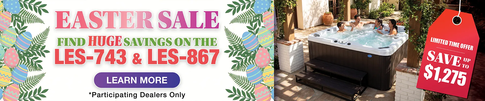 Calspas hot tub being used in a family setting - Carrollton